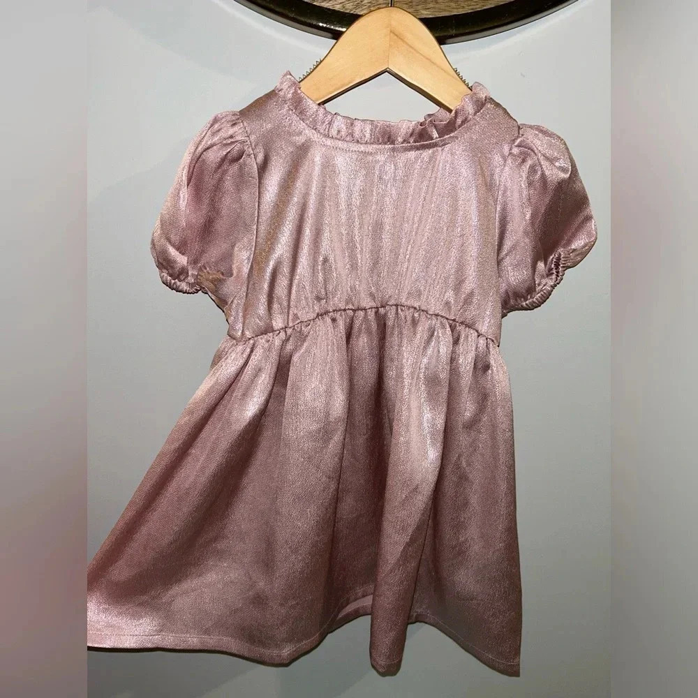 H&M Pink Sparkly Dress  Size 1 1/2-2 Years​